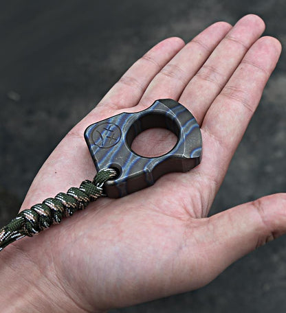 Mini Titanium Multifunctional Outdoor Portable Pocket Ring in Various Styles