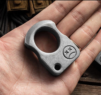Solid Steel Outdoor Single Pocket EDC Tool