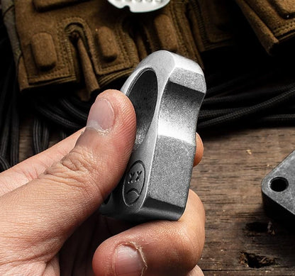 Solid Steel Outdoor Single Pocket EDC Tool