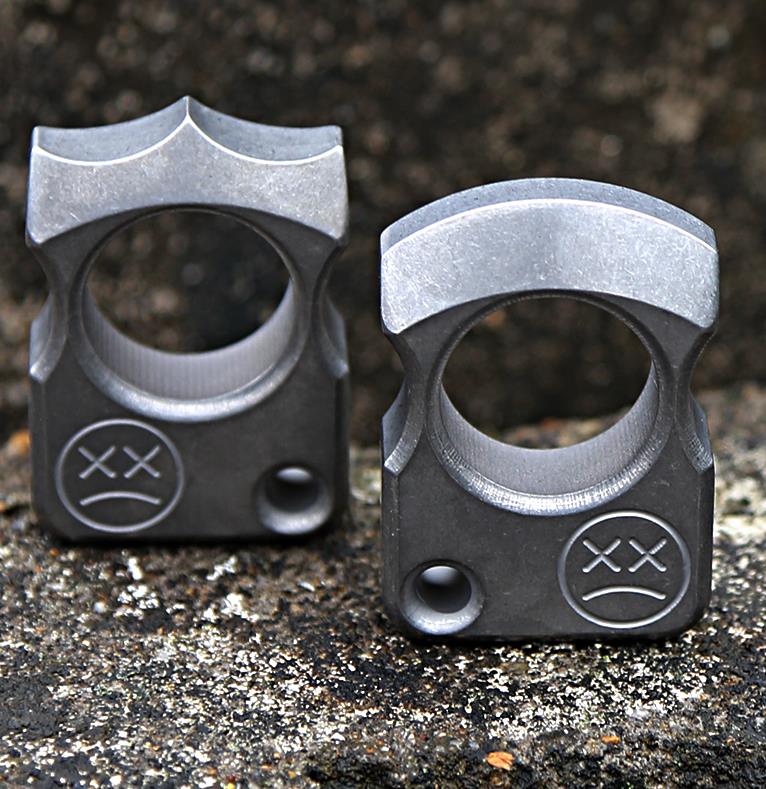 Mini Titanium Multifunctional Outdoor Portable Pocket Ring in Various Styles