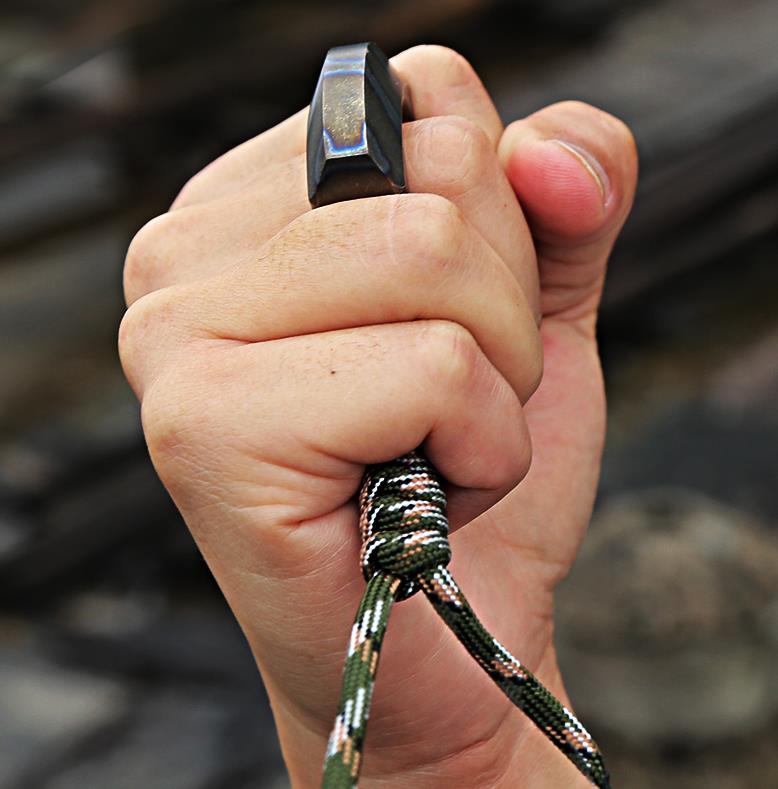 Mini Titanium Multifunctional Outdoor Portable Pocket Ring in Various Styles
