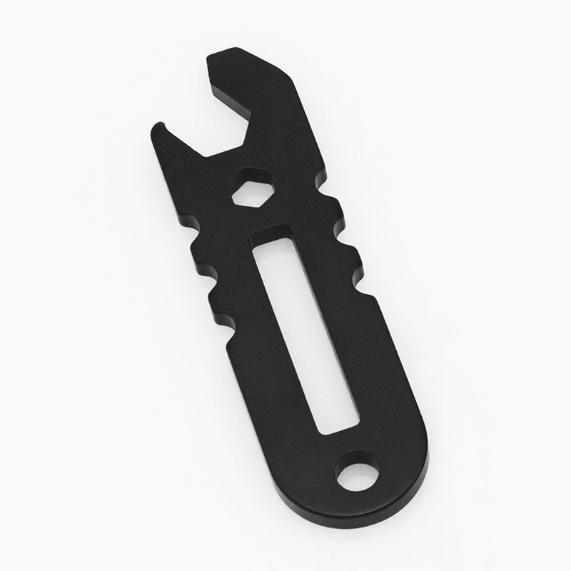 Multifunctional Stainless Steel Bottle Opener Driver Outdoor Carrying Small Wrench Repair Tool