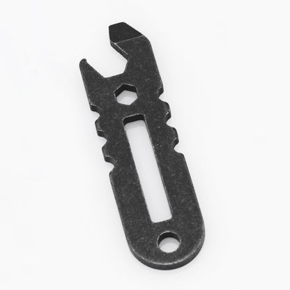 Multifunctional Stainless Steel Bottle Opener Driver Outdoor Carrying Small Wrench Repair Tool