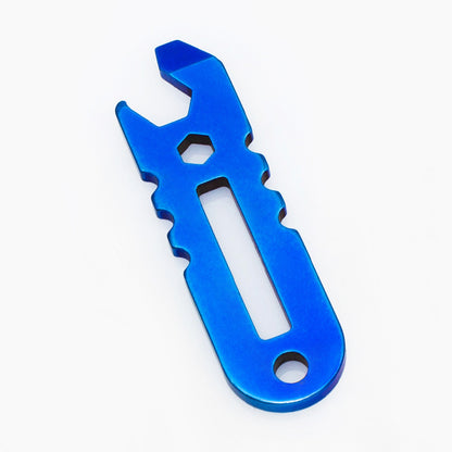 Multifunctional Stainless Steel Bottle Opener Driver Outdoor Carrying Small Wrench Repair Tool