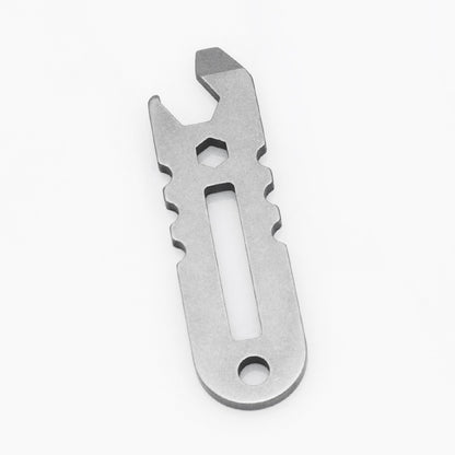 Multifunctional Stainless Steel Bottle Opener Driver Outdoor Carrying Small Wrench Repair Tool