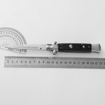 Outdoor Folding Knife Resin Painted Wood Pocket Knives - 图片 6