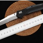 BM940 G10 Handle Stonewashed Surface Outdoor Folding Tool