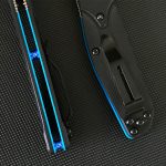 Liome 945 Folding Outdoor Dual Color G10 Handle Portable EDC Tool - Image 7