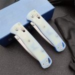 BM535 Gradient Blue G10 Handle S30v Outdoor Folding Tool - Image 10