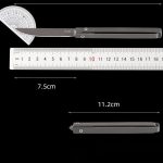 Handle Folding Outdoor Pocket Tool with Leather Case - Image 9