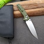 BM781 Green D2 Steel Folding Outdoor Tool - Image 2