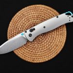 BM535-3 Silver Titanium Handle S90V Outdoor Folding Tool