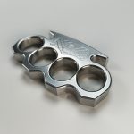 Steel Corrugated Skull Pattern Large Hole Bottle Opener EDC Tool - Image 11