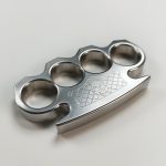 Steel Corrugated Skull Pattern Large Hole Bottle Opener EDC Tool - Image 10