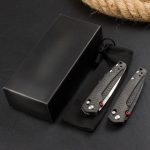 BM485 Carbon Fiber Handle D2 Outdoor Folding Tool - Image 12