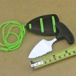 Rubber handle 440 sanding surface outdoor EDC tool