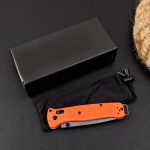 BM537GY Orange Fiberglass Handle Folding Outdoor Tool - Image 9