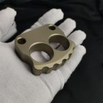 Thickened Two-hole Aluminum Mini Skull Portable EDC Tool