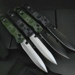 BM391 D2 Steel Nylon Fiberglass Plastic Handle Folding Outdoor Tool