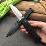 BM530 Hard Nylon Fiberglass Handle 440C Steel Outdoor Folding Tool - Image 8