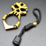 Love Heart Hole Single Finger Skull Bottle Opener Outdoor Tool - Image 4