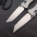 BM537GY M390 Steel Titanium Alloy Handle Outdoor Folding Tool - Image 2