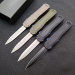 BM3400 G10 Composite Handle with Titanium Matte Finish for Outdoor Portable Tools - Image 2