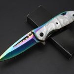 DA76-1 Color Titanium Outdoor Folding Tool