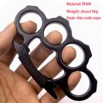Iron Four Finger Outdoor Pocket EDC Tool - Image 7