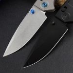 BM748 Titanium Alloy Handle M390 Outdoor Folding Tool - Image 4