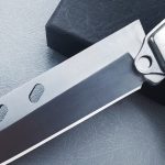 Large Folding Outdoor Tool with Redwood Handle - Image 9