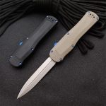 BM3400 G10 Composite Handle with Titanium Matte Finish for Outdoor Portable Tools - Image 5