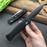 BM530 Hard Nylon Fiberglass Handle 440C Steel Outdoor Folding Tool - Image 12