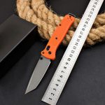BM537GY Orange Fiberglass Handle Folding Outdoor Tool