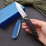 BM485 D2 Steel Fiberglass Edition Outdoor Folding Portable Tool - Image 9