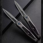 G10 Redwood Handle Folding Outdoor Tool