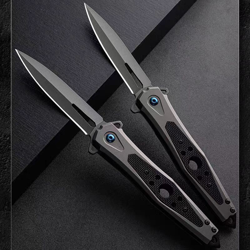 6adb8176b1f6f9c539370ff4c56738a1 G10 Redwood Handle Folding Outdoor Tool - Image 1