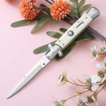 7Cr13Mov Resin Painted Wood Outdoor Folding Tools - Image 5