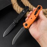BM8551 Nylon Fiberglass Handle Black Titanium Plated Outdoor Portable Tool - Image 10