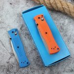 BM530 Hard Nylon Fiberglass Handle 440C Steel Outdoor Folding Tool - Image 17