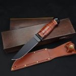 KB2225 Leather Handle Outdoor Tool