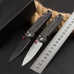BM485 Carbon Fiber Handle D2 Outdoor Folding Tool
