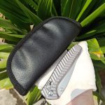 BM781 Silver Textured D2 Steel Folding Outdoor Tool - Image 7