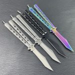 Stainless Steel Portable Swing-hand Unsharpened Outdoor Folding Tool