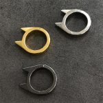 Mini Zinc Alloy Ring Portable Outdoor EDC Tool