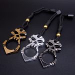 Love Heart Hole Single Finger Skull Bottle Opener Outdoor Tool - Image 7