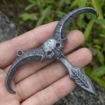 Outdoor Eagle Sheep Shape Travel Keychain - Image 7