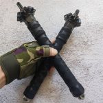 Multifunctional 2-in-1 Rubber Handle 2PCS Black Outdoor Tools - Image 4