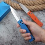 BM530 Hard Nylon Fiberglass Handle 440C Steel Outdoor Folding Tool - Image 18