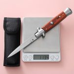 7Cr13Mov Resin Painted Wood Outdoor Folding Tools - Image 7